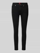 HUGO Slim Fit Jeans im 5-Pocket-Design Modell 'Charlie' in Black, Größ...