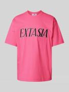 Vertere T-Shirt mit Stitching Modell 'GLAM' in Pink, Größe S