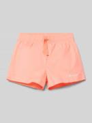 CHAMPION Shorts mit Label-Print in Apricot, Größe 140