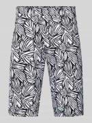 Karl Lagerfeld Shorts mit Allover-Muster in Black, Größe S