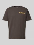 Superdry T-Shirt mit Label-Print Modell 'TATTOO' in Dunkelgrau, Größe ...