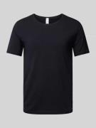 Skiny T-Shirt mit Rundhalsausschnitt in Black, Größe S