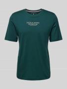 Jack & Jones Premium T-Shirt mit Label-Print in Gruen, Größe S