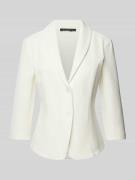 Betty Barclay Blazer in unifarbenem Design mit 3/4-Arm in Offwhite, Gr...