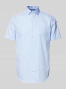 Christian Berg Men Business-Hemd mit Streifenmuster in Bleu, Größe 37/...