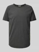 Redefined Rebel T-Shirt mit Rundhalsausschnitt Modell 'KAS' in Anthraz...