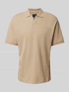 Jack & Jones Premium Poloshirt mit gerippten Ärmelabschlüssen Modell '...