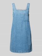Tom Tailor Denim Jeanskleid mit Brusttasche in Jeansblau, Größe XS