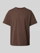 Jack & Jones Premium T-Shirt mit geripptem Rundhalsausschnitt Modell '...