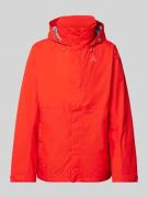 Schöffel Jacke mit Label-Print Modell 'GMUND' in Rot, Größe 48