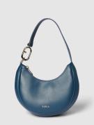 FURLA Handtasche mit Label-Print Modell 'PRIMAVERA' in Marine, Größe 1