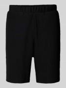 SELECTED HOMME Loose Fit Shorts in Ripp-Optik in Black, Größe S