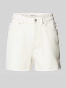 TOM TAILOR DENIM Mom Fit Jeansshorts im 5-Pocket-Design in Offwhite, G...