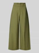 Fransa Regular Fit Culotte mit elastischem Bund Modell 'Hot' in Khaki,...