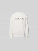 Anine Bing Oversized Sweatshirt aus Baumwolle in Ecru, Größe XS