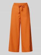 Christian Berg Woman Loose Fit Leinenculotte mit Tunnelzug in Terra, G...