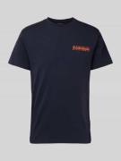 Napapijri T-Shirt mit Rundhalsausschnitt Modell 'GRAS' in Marine, Größ...