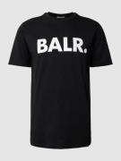 Balr. T-Shirt mit Label-Print in Black, Größe M