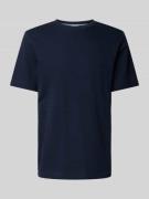 Tom Tailor T-Shirt mit Rundhalsausschnitt in Dunkelblau, Größe S
