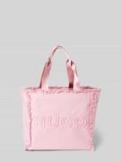 HUGO Handtasche mit Label-Stitching Modell 'Becky' in Pink, Größe One ...