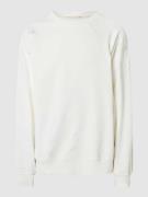 Progetto7 Sweatshirt im Destroyed-Look in Offwhite, Größe XS