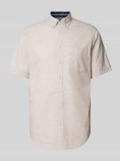 Christian Berg Men Regular Fit Freizeithemd mit Button-Down-Kragen in ...