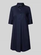 Christian Berg Woman Selection Knielanges Kleid mit kurzer Knopfleiste...