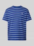 POLO RALPH LAUREN T-Shirt mit Streifenmuster in Marine, Größe L