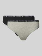 Calvin Klein Underwear String mit elastischem Logo-Bund Modell 'THONG'...