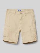 Jack & Jones Regular Fit Bermudas mit Cargotaschen in Camel, Größe 152