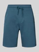 MCNEAL Regular Fit Sweatshorts mit Eingrifftaschen in Petrol, Größe S