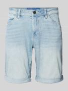 Tom Tailor Regular Fit Jeansshorts im 5-Pocket-Design in Hellblau, Grö...