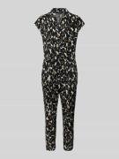 Betty Barclay Jumpsuit mit Allover-Muster in Black, Größe 42