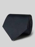 BOSS Krawatte mit Label-Patch in Black, Größe One Size