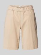 Brax Bermudas aus Alpaka-Elasthan-Mix mit elastischem Bund in Beige, G...