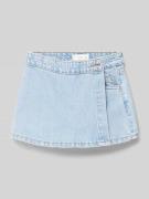 Mango Jeansshorts mit Knopfverschluss in Hellblau, Größe 152