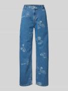 Carhartt Work In Progress Relaxed Fit Jeans mit Motiv- und Label-Print...