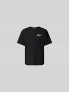 WON HUNDRED T-Shirt aus reiner Baumwolle in Black, Größe L