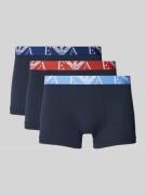 Emporio Armani Boxershorts mit elastischem Label-Bund im 3er-Pack in M...