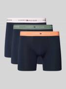 Tommy Hilfiger Trunks mit Label-Details im 3er-Pack in Dunkelblau, Grö...