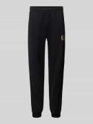 EA7 Emporio Armani Sweatpants mit elastischem Bund Modell 'SPRAY' in B...