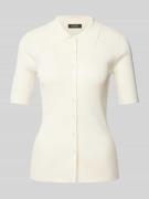 Lauren Ralph Lauren Strickshirt mit durchgehender Knopfleiste Modell '...