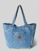 Carhartt Work In Progress Tote Bag im Denim-Look Modell 'STAMP' in Hel...