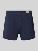 Sloggi Boxershorts mit Label-Patch in Blau, Größe M