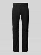 Emporio Armani Regular Fit Hose im 5-Pocket-Design in Black, Größe 34/...