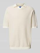 Jack & Jones Regular Fit Poloshirt mit Strukturmuster Modell 'MYKONOS'...