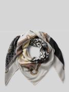 Liu Jo White Schal mit Label-Schriftzug Modell 'Foulard Mix' in Black,...