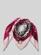 Liu Jo White Schal mit Label-Schriftzug Modell 'Foulard Mix' in Pink, ...