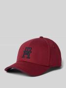 Tommy Hilfiger Cap mit Label-Stitching in Rot, Größe 1