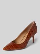 Lauren Ralph Lauren Lederpumps mit Pfennigabsatz Modell 'LANETTE' in C...